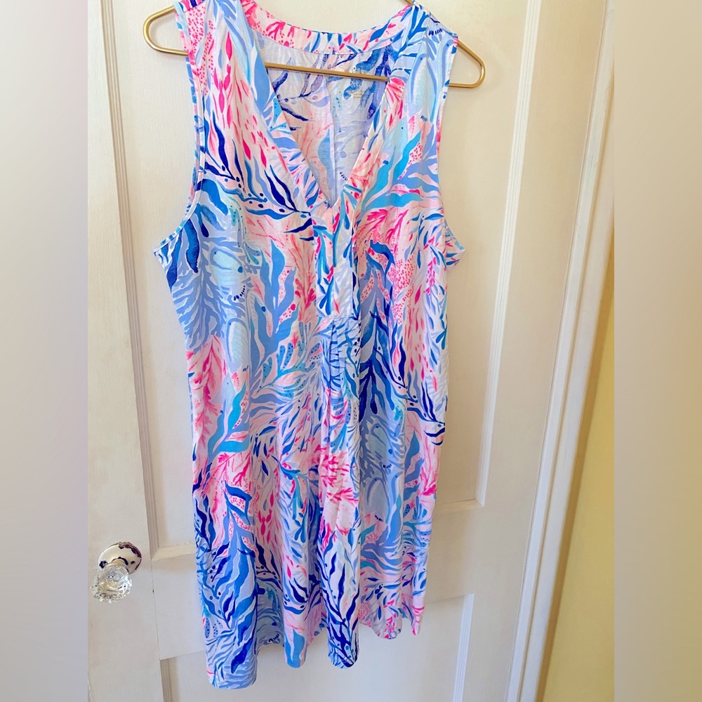 Lilly Pulitzer Amina swing dress XL EUC
